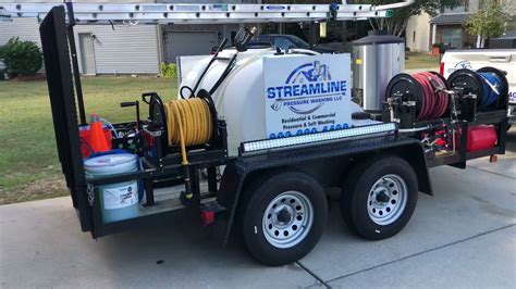 pressure washer trailer setup|homemade pressure washer trailer setup.